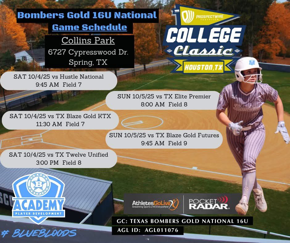 Bombers Gold 16U National 🥎 tweet media
