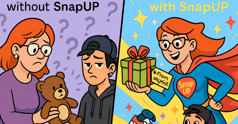SnapUp_'s tweet photo. Η νονά πρέπει πάντα να είναι cool, σωστά; 😉 

Ακολούθησε τη λίστα του βαφτιστηριού σου στο SnapUP για να ξέρεις ακριβώς τι του αρέσει. Όταν έρθει η στιγμή για δώρο, θα είσαι η νονά-ήρωας