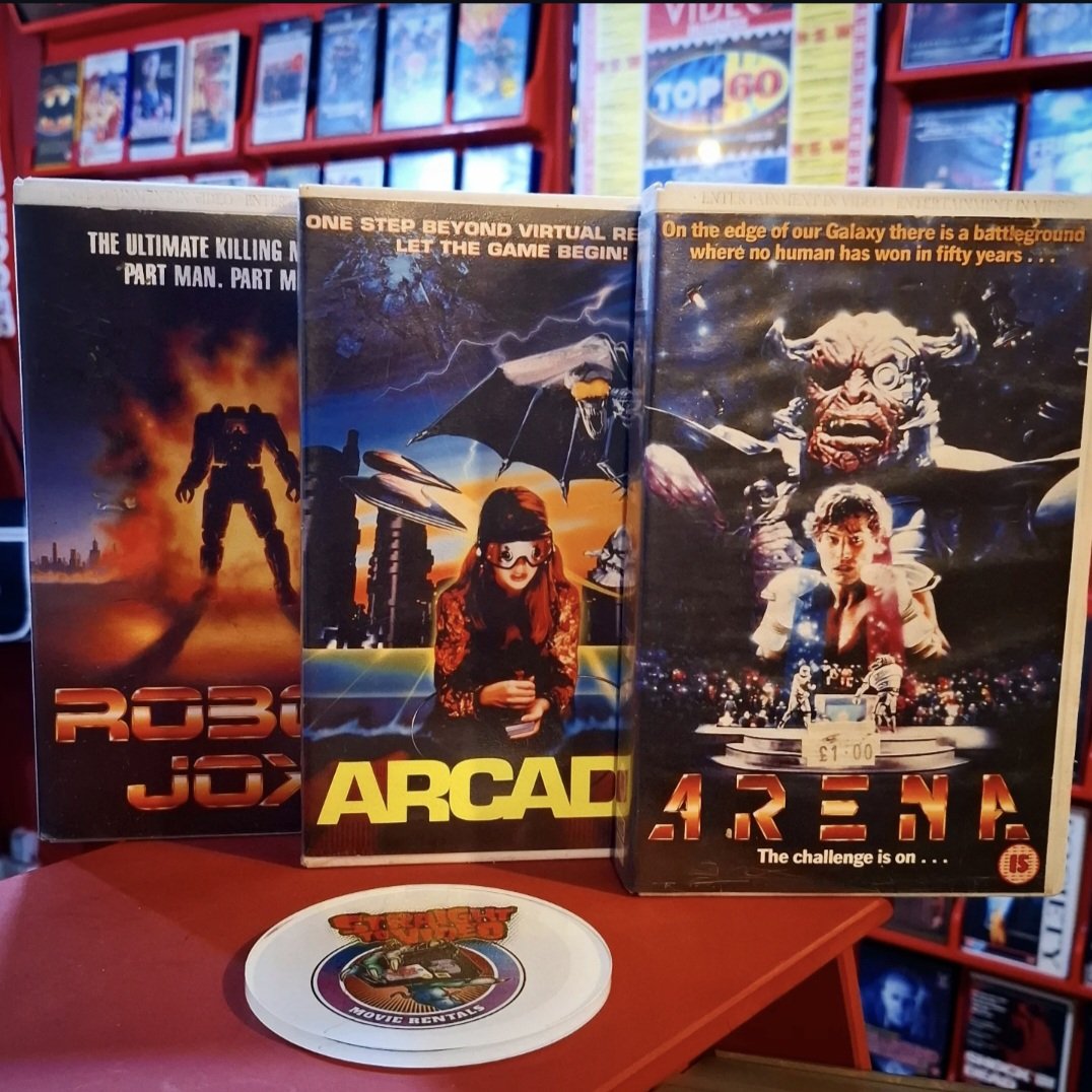 Bask in the Holy Trinity of late 80s and early 90s glorious trash courtesy of Entertainment In Video!