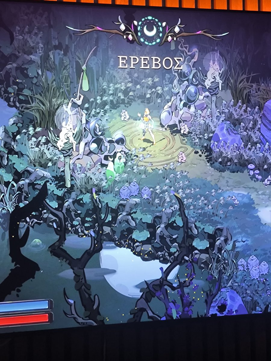 SpiroDesyllas's tweet photo. There is something magical playing Hades 2 in Greek @SupergiantGames  @NintendoAmerica https://t.co/Ial1dE6PmV