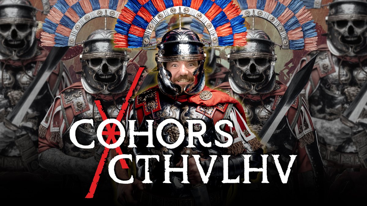A Chaotic One Shot... on a Tuesday Night?! What a treat!

This time our players are facing horrors in a whole new time period as they head back to 2nd Century Rome... It's COHORS CTHULHU! 👁️

WATCH NOW ⚔️ youtu.be/4S8GJ2A6pF0?si…