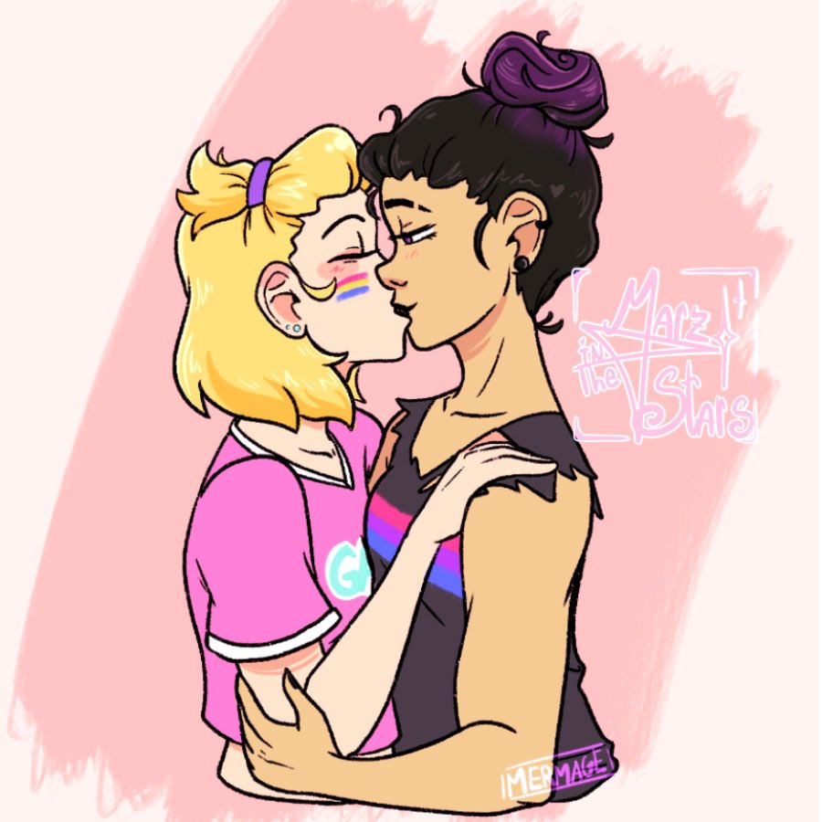 Marz_InTheStars's tweet photo. Kat (Blonde) &amp; Ren(Brunette)!!

Couple original character designs from old comic concepts💖🏳️‍🌈
.
Artwork Circa 2020
~
{{TAGS;;
#originalartwork #originalart #originalcharacters #originalcharacterart #LGBTQIAWelcomeAutumn #lgbtqcommunity #characterart #characterdesign #lesbians https://t.co/onpMS38Xm4