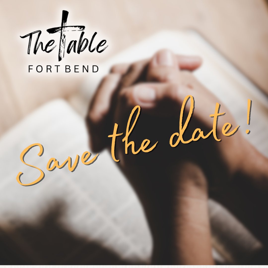 📣 Big news, Fort Bend!
The Fort Bend Prayer Breakfast is back on Thursday, Nov 13, 2025, 8–9:30am at Safari Texas Ranch. Join us as we come together in prayer for families, leaders, schools, first responders, and our churches.

🎟 Tickets are just $30 — don’t wait, register