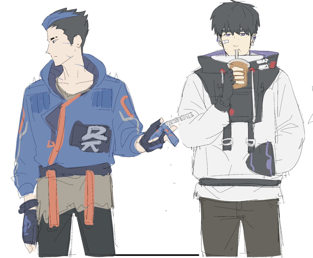Yoru✨️ The time Yoru activates his bisexual poly card to try and