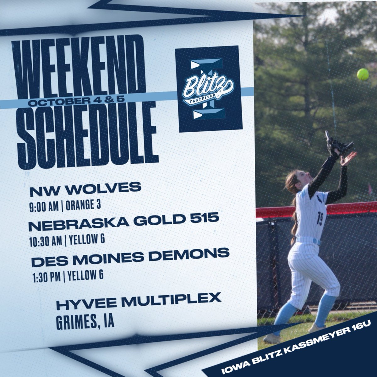 IBFKassmeyer's tweet image. Our 16s are back on the field locally in the annual CIS Pink Out event!
#iablitz #goblitz