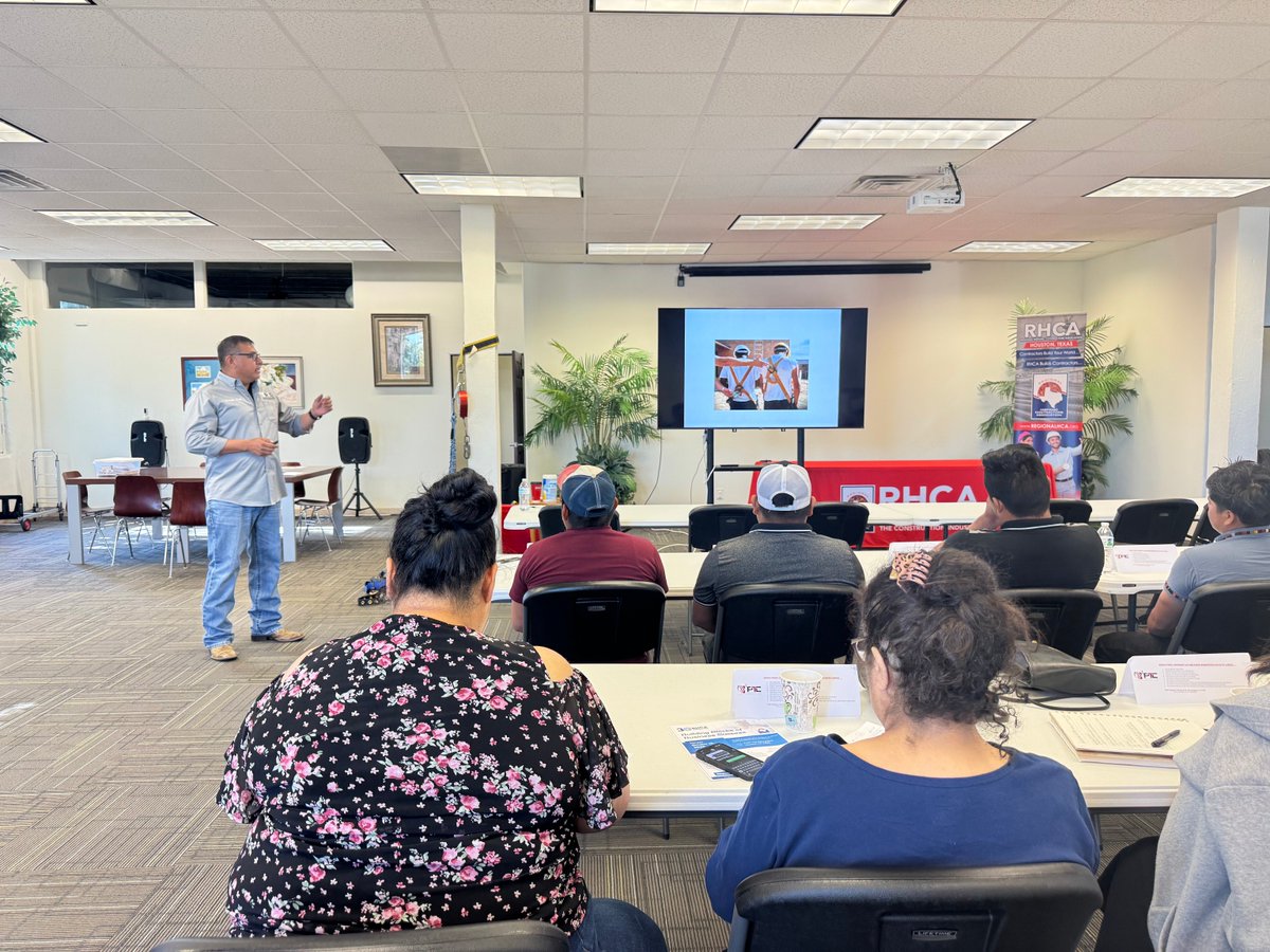 DFWRHCA's tweet image. #RHCAHouston | Safety comes first at every job site.
We hosted our latest Fall Protection Class giving participants hands-on training to stay safe and prepared in the field.
#WorkforceTraining #SafetyFirst #RHCA #ConstructionTraining