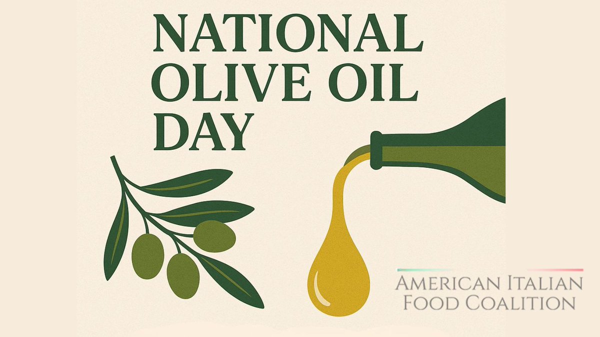 🇮🇹✨ It’s #NationalOliveOilDay! 🇺🇸
Italian olive oil is more than a staple—it is a legacy of family, culture, and health. Carefully cultivated across Italy’s diverse regions, it embodies centuries of tradition and unmatched quality. 🌿
#ItalianOliveOil #HealthyLiving