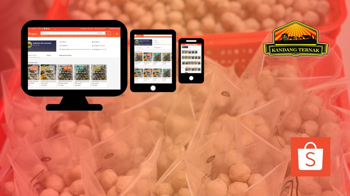 SubhanAM1981's tweet photo. bakso kandang kini hadir di shopee: belanja gurih tanpa ribet
https://t.co/KzPj8OcU1i https://t.co/Mp3XXQH50s