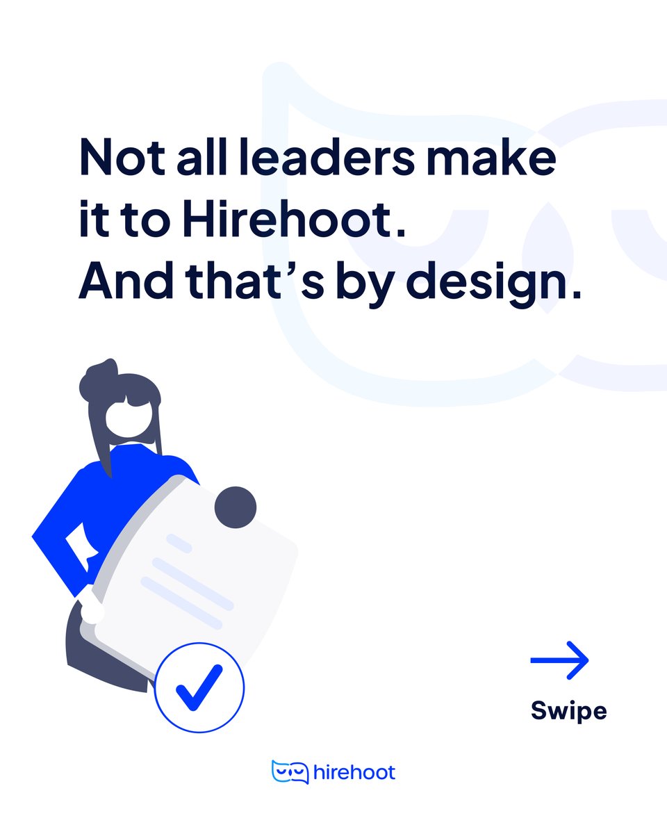 hirehoot's tweet photo. Not all leaders get into Hirehoot and that is the point. ✅
If you have led teams, driven revenue and owned GTM strategy, you could be verified too.

Join Hirehoot 👉🏻 https://t.co/ilUUpRolJv https://t.co/IwOARsmxX4