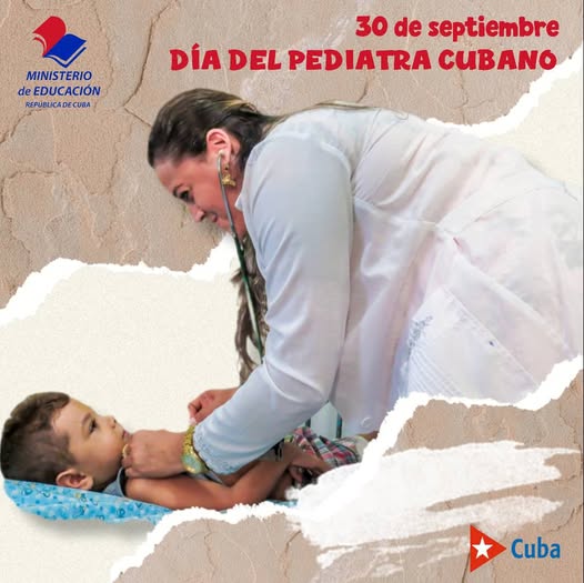 🇨🇺Cada 30 de septiembre, Cuba rinde homenaje a una figura esencial en la salud infantil: el pediatra. Esta fecha, instaurada oficialmente en 2008, conmemora el natalicio del doctor Ángel Arturo Aballí Arellano, considerado el padre de esta especialidad en la isla.
#CubaMined