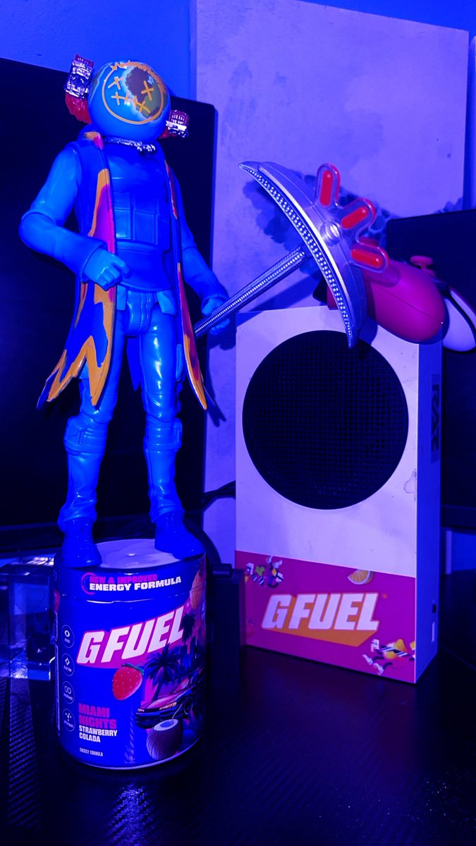 RiFtRain's tweet photo. GET YOUR GFUEL 2.0 MIAMI NIGHTS NOW @GFuelEnergy 
AMAZING FLAVOR! https://t.co/nj7Wh3gSo2