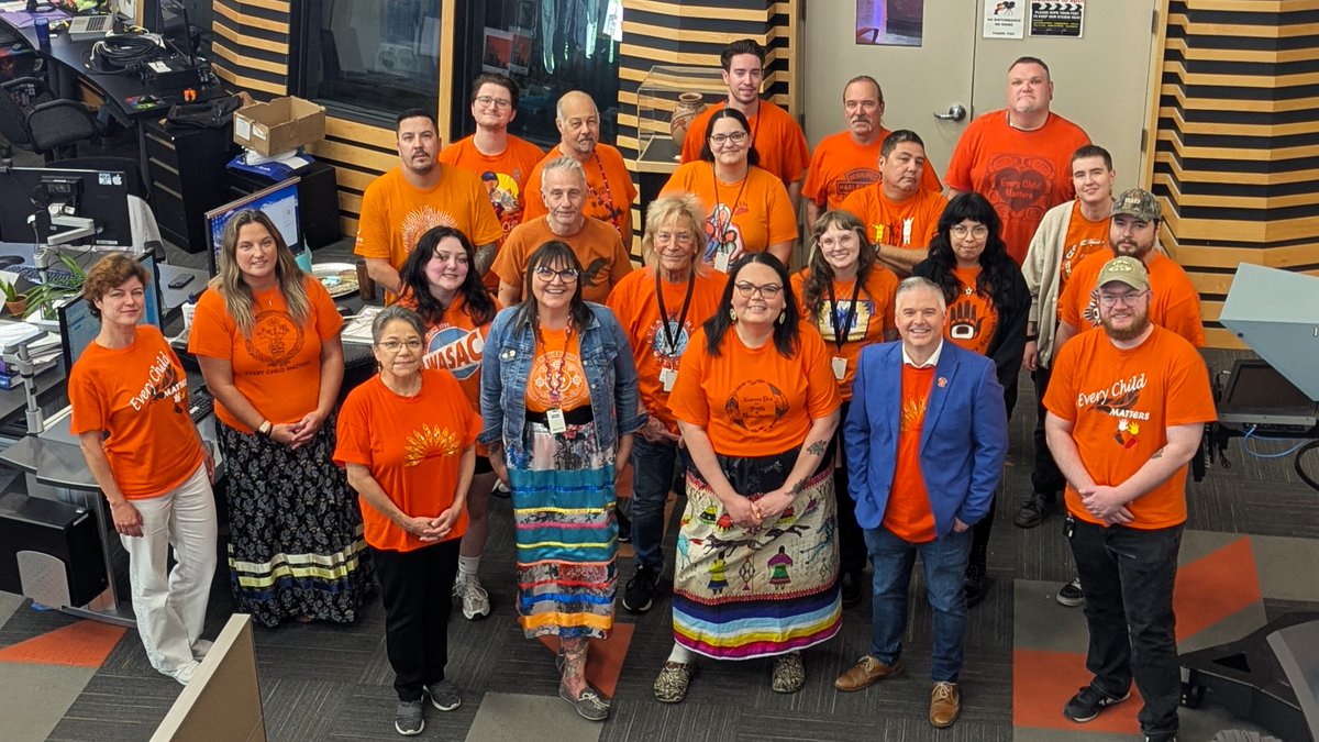 Orange shirts are being worn across the country today, including our APTN News team in Winnipeg.

We want to see how you’re honouring the National Day for Truth and Reconciliation. Send your Orange Shirt Day pictures to share@aptn.ca