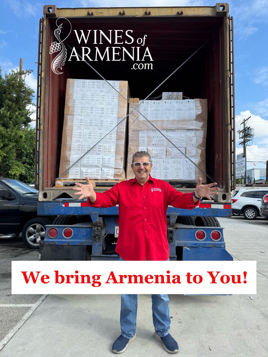 We Bring Armenia to You!
WinesofArmenia.com 

#webringarmeniatoyou #winesofarmenia #armenianwines #StepanBaghdassarian #alwaysdrinkthegoodstuff #armenia #armenian
