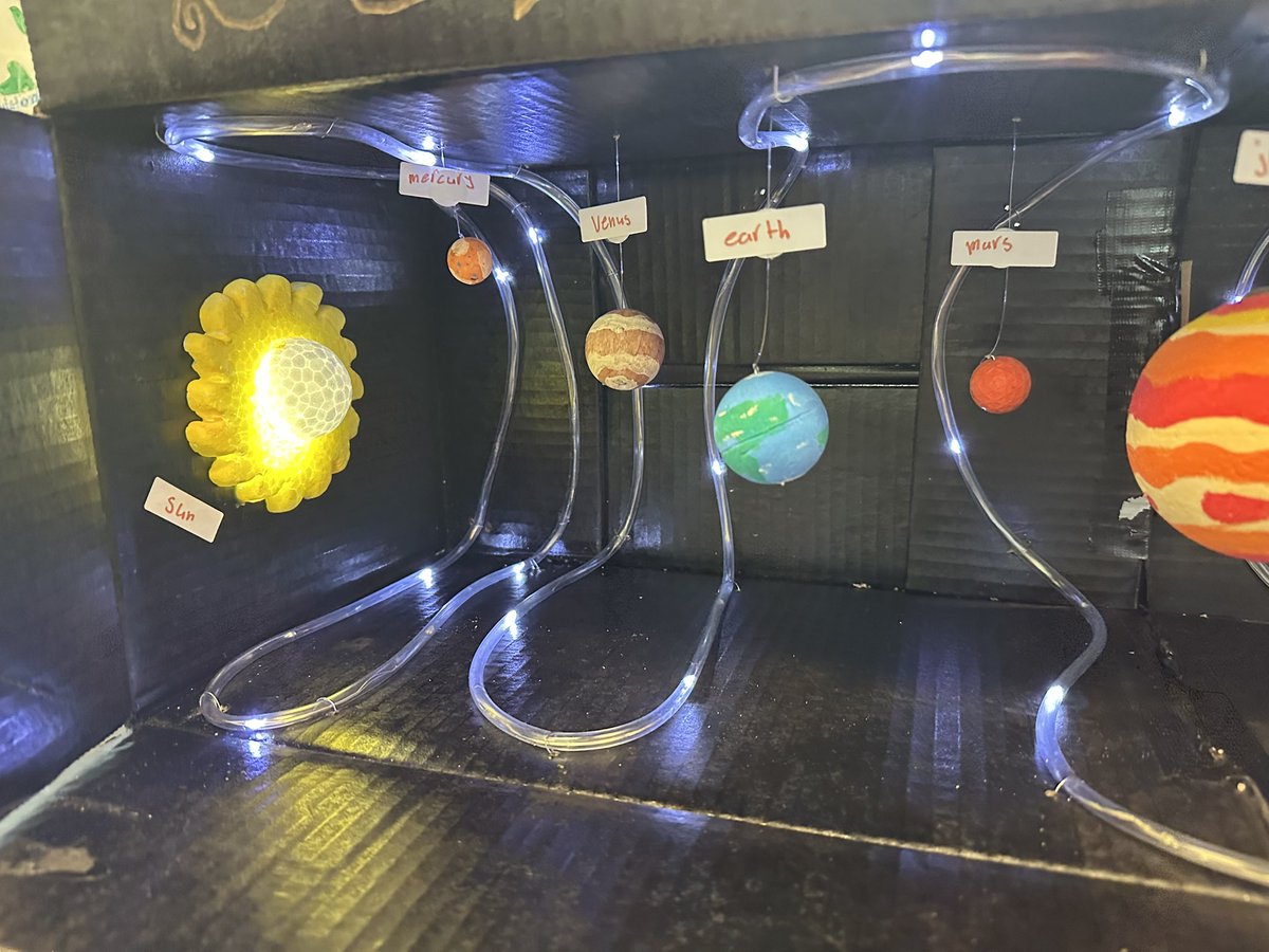 MrsKtotheYost's tweet image. Can we get a little commotion for the solar system projects so far #solarsystem #science #stem #projectlearning #clearthelist 

Visit my pinned post!
Help us get a class pet!!!!