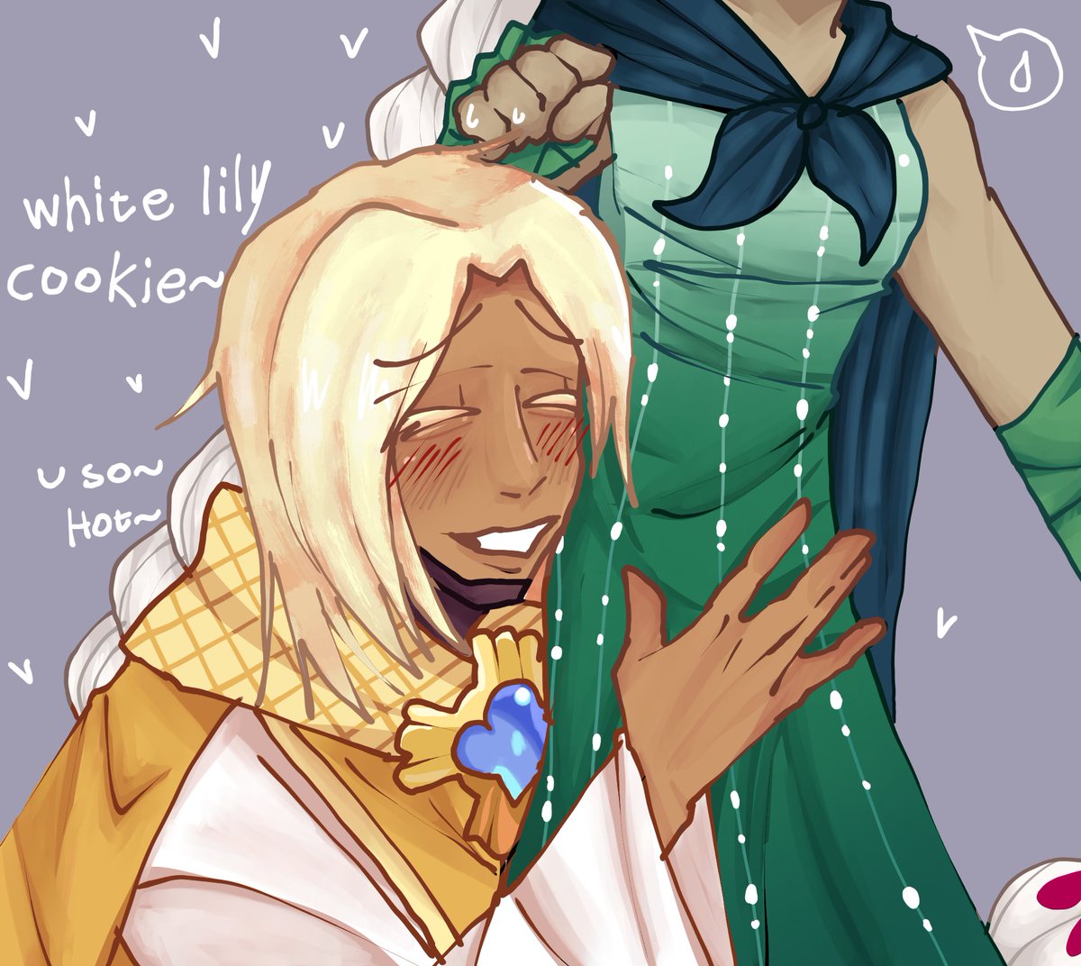 ainan1h's tweet photo. I like to imagine them like this 
#purevanillacookie #whitelilycookie #Purelily https://t.co/taQ6KZPMIC
