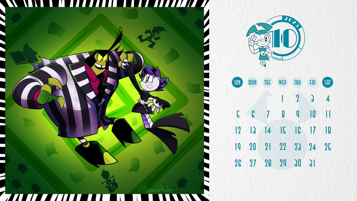 MLaaTRFanbase's tweet image. October is just around the corner! Celebrate it with this great new calendar page from @AnimatorRader!

The calendar section was made by TheProgBass!

Follow them here:
linktr.ee/animatorrader

instagram.com/theprogbass