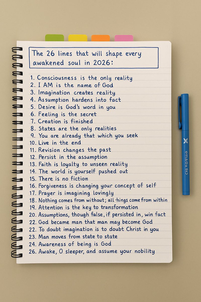 nevilledaily's tweet photo. The 26 lines that will shape every awakened soul in 2026: https://t.co/MxJbRkqaMU