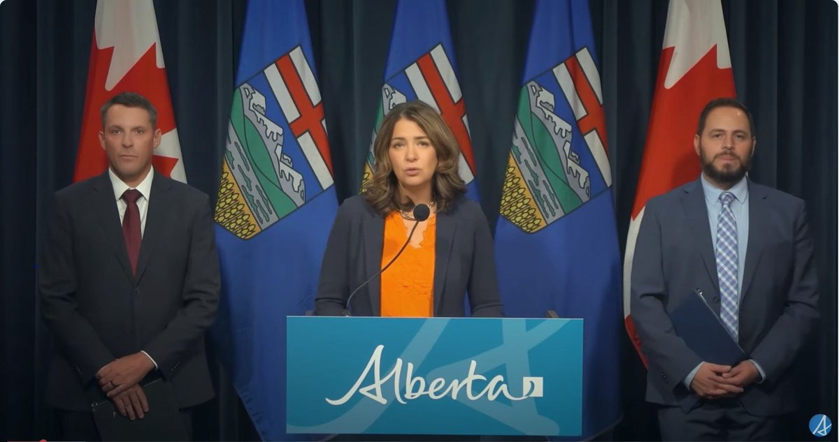🚨Premier Smith stated:

"Category 5 teacher at the top of the pay grid would make $114,800 a year in 2027
That's roughly $107K after provincial taxes
That’s the best in Western Canada, in a province with lower taxes &amp; no sales taxes"

89% of teachers rejected THAT?