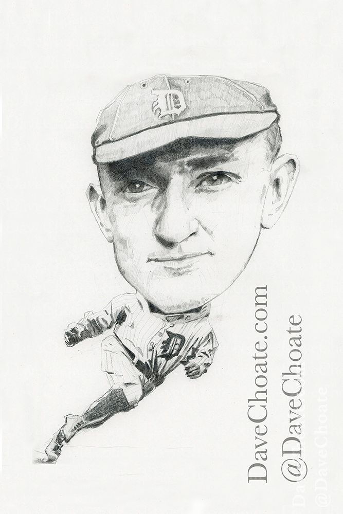 FREE Ty Cobb, Detroit Tigers 4x6 print to the first five retweets.