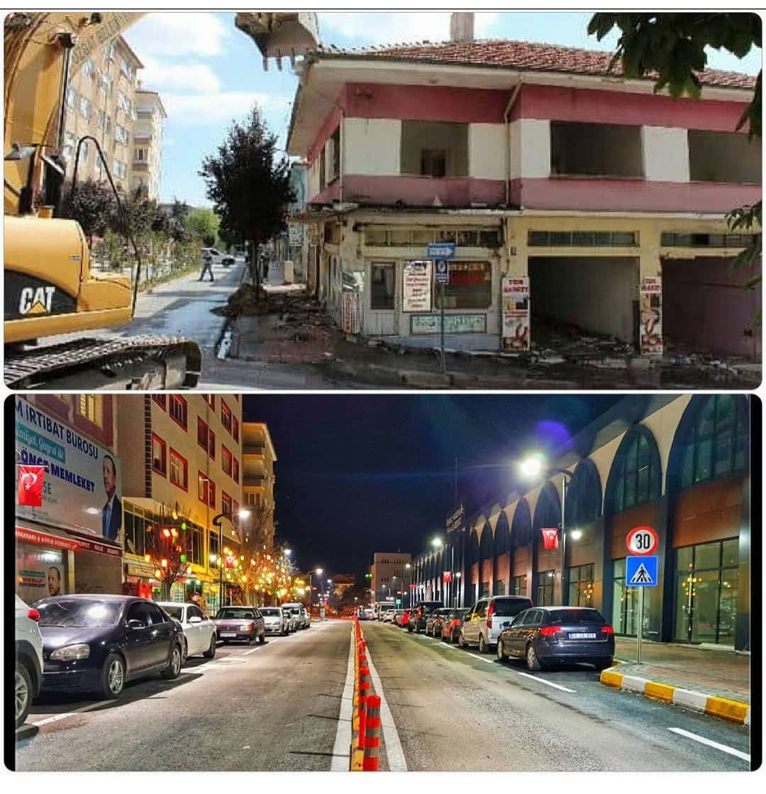 Bazen de geçmişte şehre kazandırılan güzellikleri hatırlatmak gerek, nereden nereye, Emniyet Caddesi ve Hal Binası öncesi, sonrası.
Bunlar bizim iftihar vesilemiz.
İnşallah bundan sonra da daha iyilerine ve güzellerine.