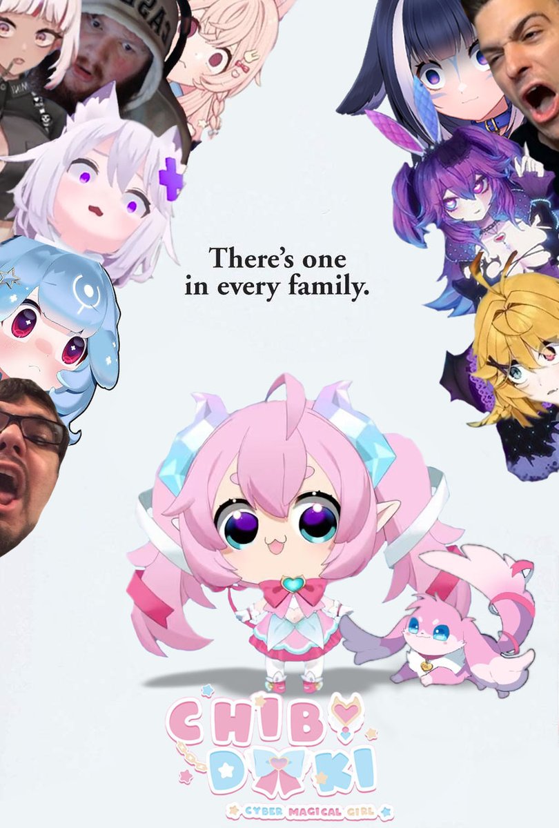 This is probably the most accurate representation of the gremlin in the streaming sphere I can make. 
 #chibmin