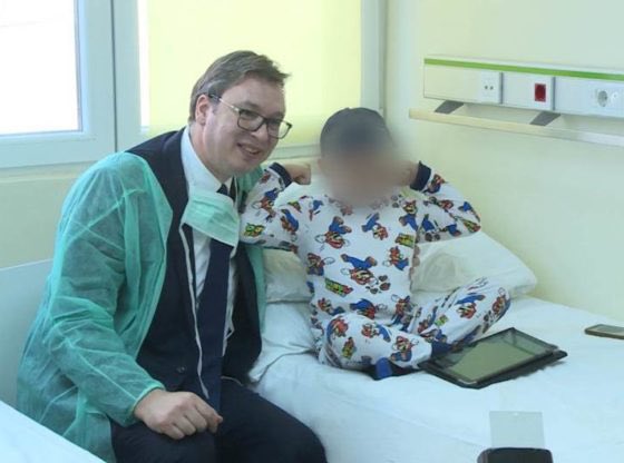 Dok je u Srbiji trajala epidemija gripa od kojeg je, prema podacima Instituta za javno zdravlje Batut, obolelo preko 100.000 ljudi, a 30 preminulo, glavni šef kuhinje odlučio je da poseti hematoonkološko odeljenje Instituta za majku i dete.