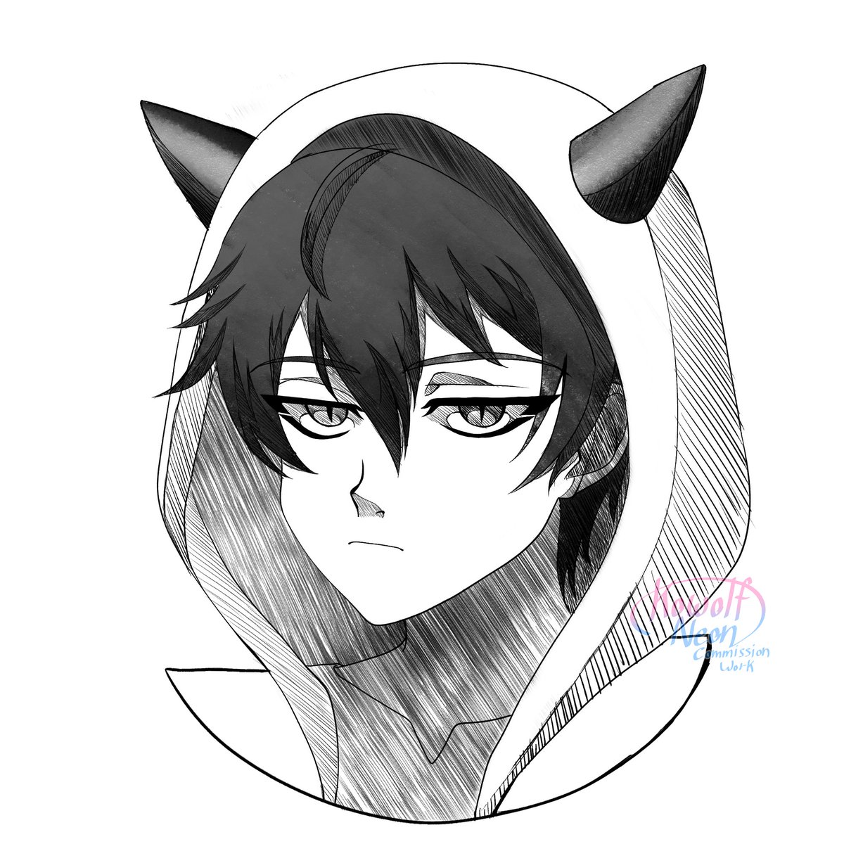 Commission work  for e.s.sayde from Discord   #sketch #drawing #commission