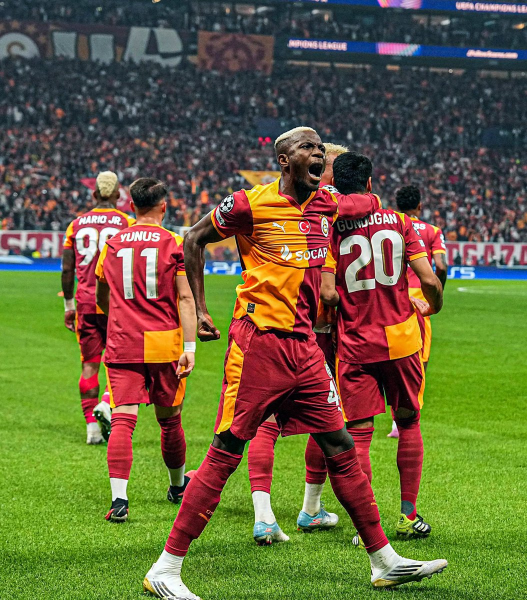 Ağa da sensin, paşa da sensin… 🫡

İyi ki bizimsin Osimhen..