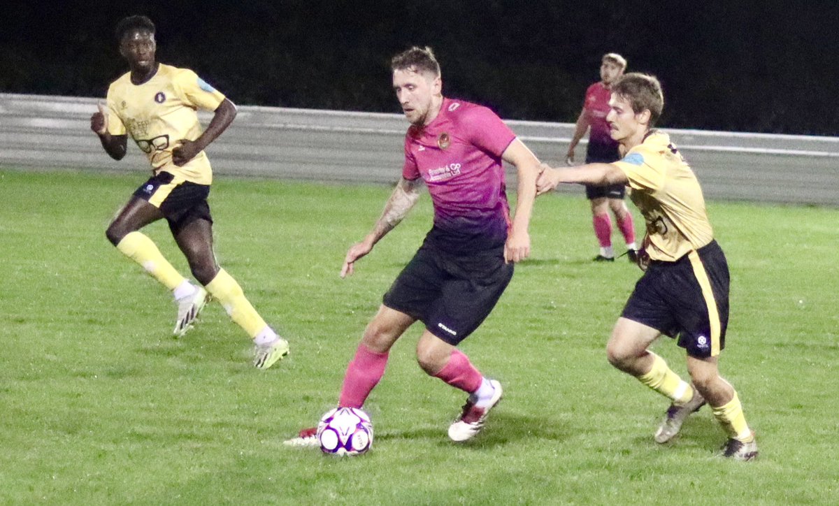 First half action from tonight’s <a href="/SHCFA/">Sheffield & Hallamshire County FA</a> County cup first round tie between <a href="/NostellMWFC/">Nostell Miners Welfare FC</a> and <a href="/DinnoTownFC/">Dinnington Town Football Club</a>