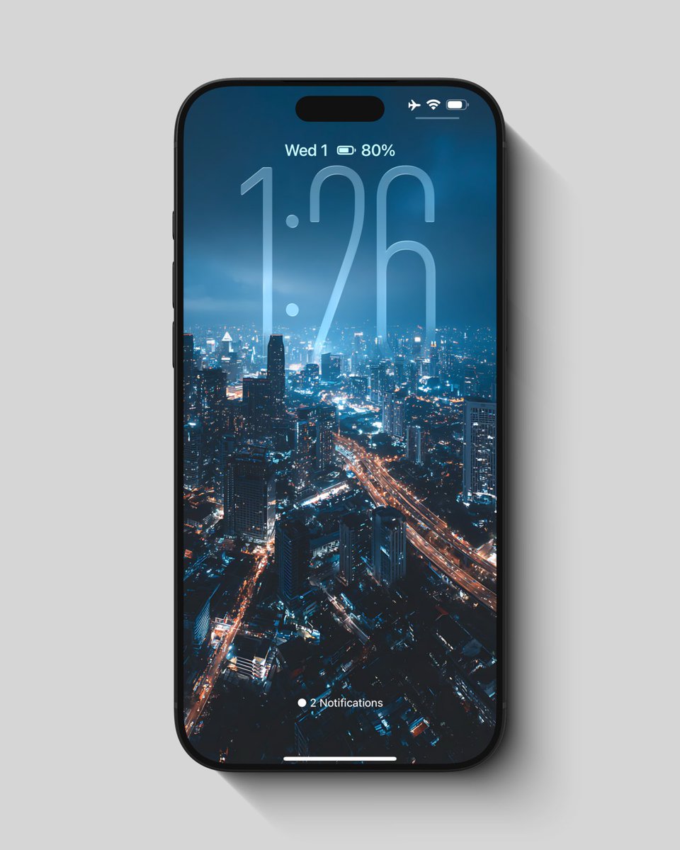 Ahmadansari2233's tweet image. the city at the night #iOS26