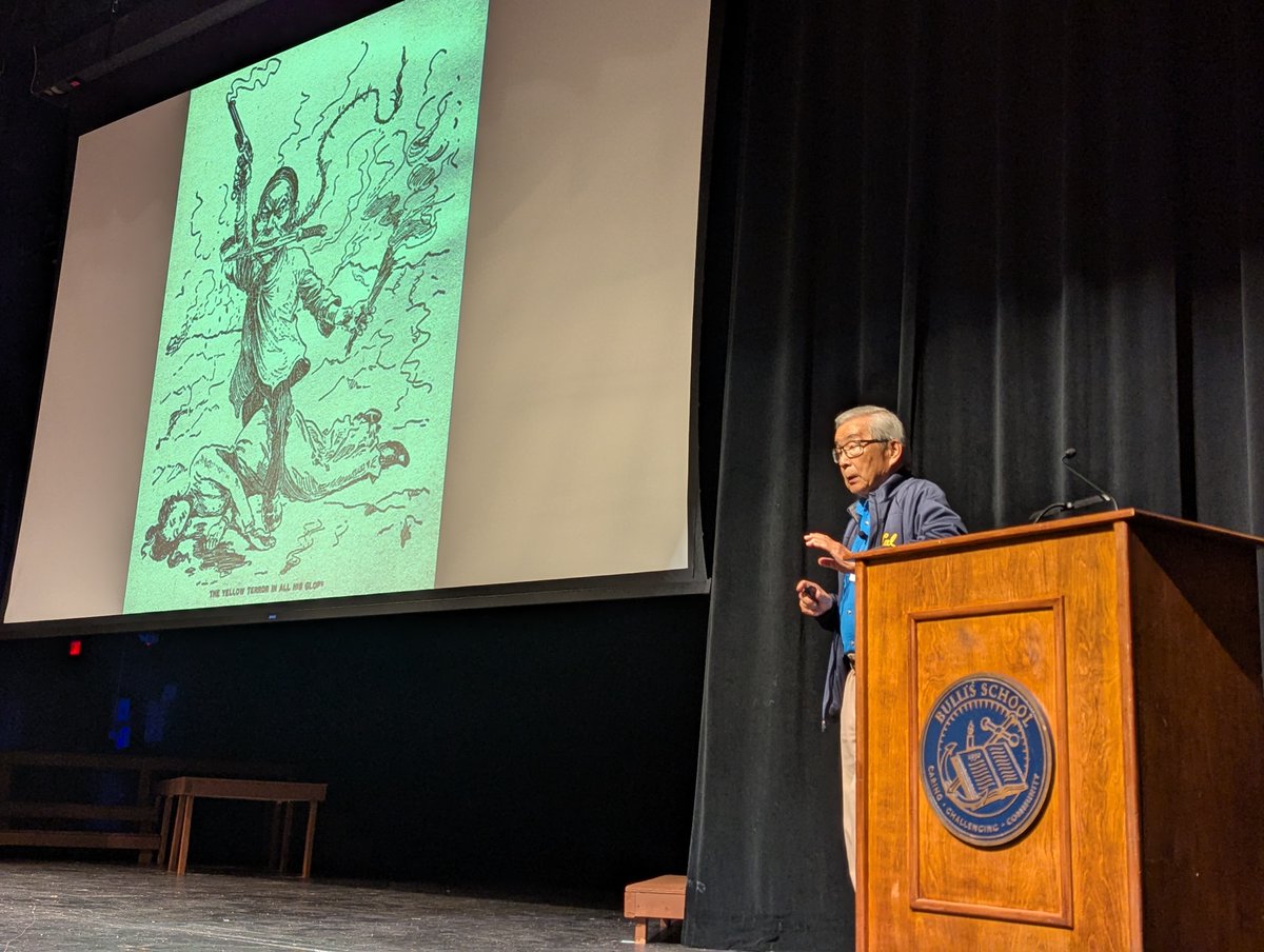 Sam Mihara is unstoppable. On Monday, he spoke to 600 students at the Bullis School in Potomac, Md., about his experiences as a child incarceree at Heart Mountain. He's spoken in person to more than 110,000 people.