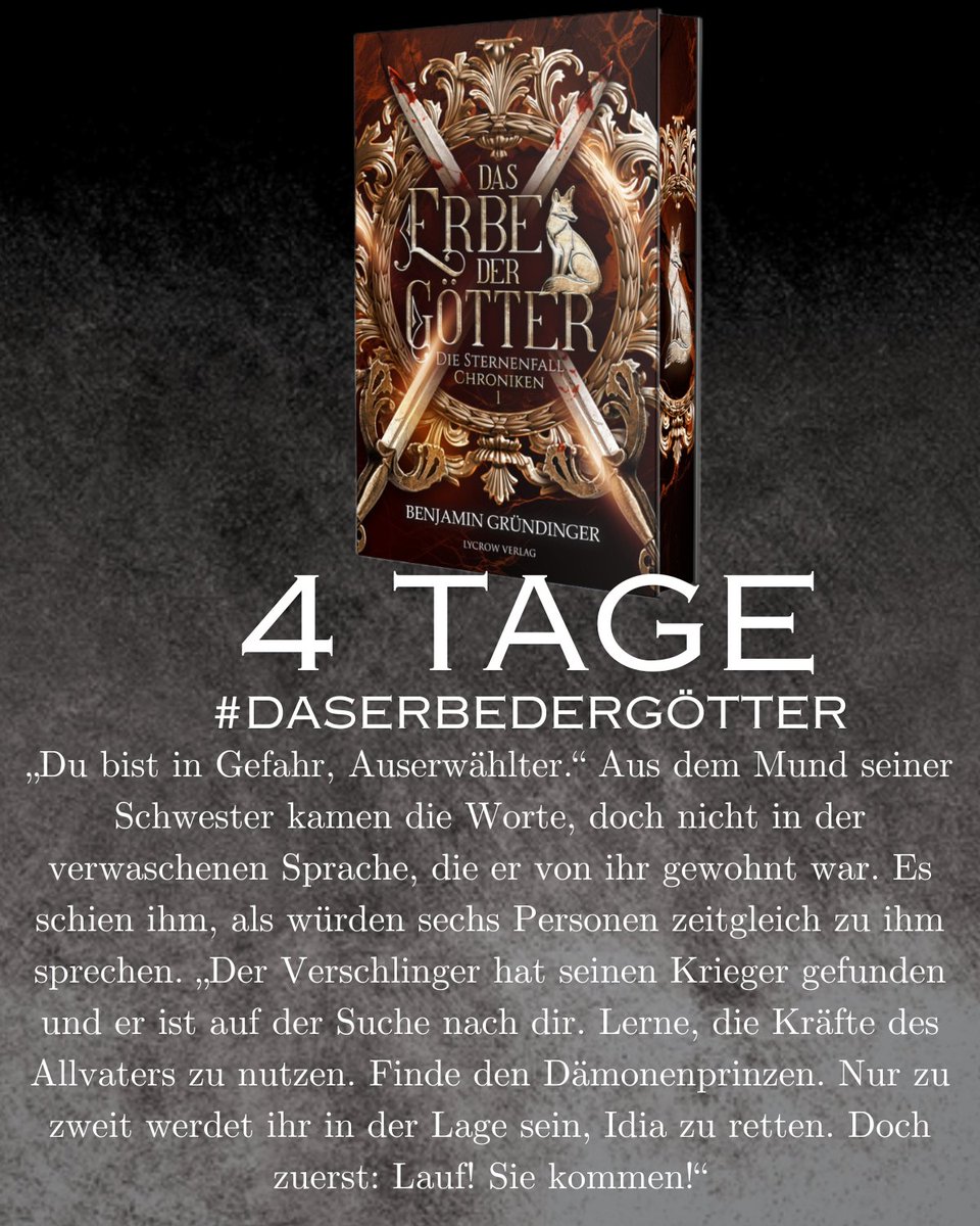 Am 04.10.25 ist es soweit! Teil 1 meiner High-Fantasy-Trilogie erscheint im <a href="/LycrowVerlag/">Lycrow Verlag</a> !