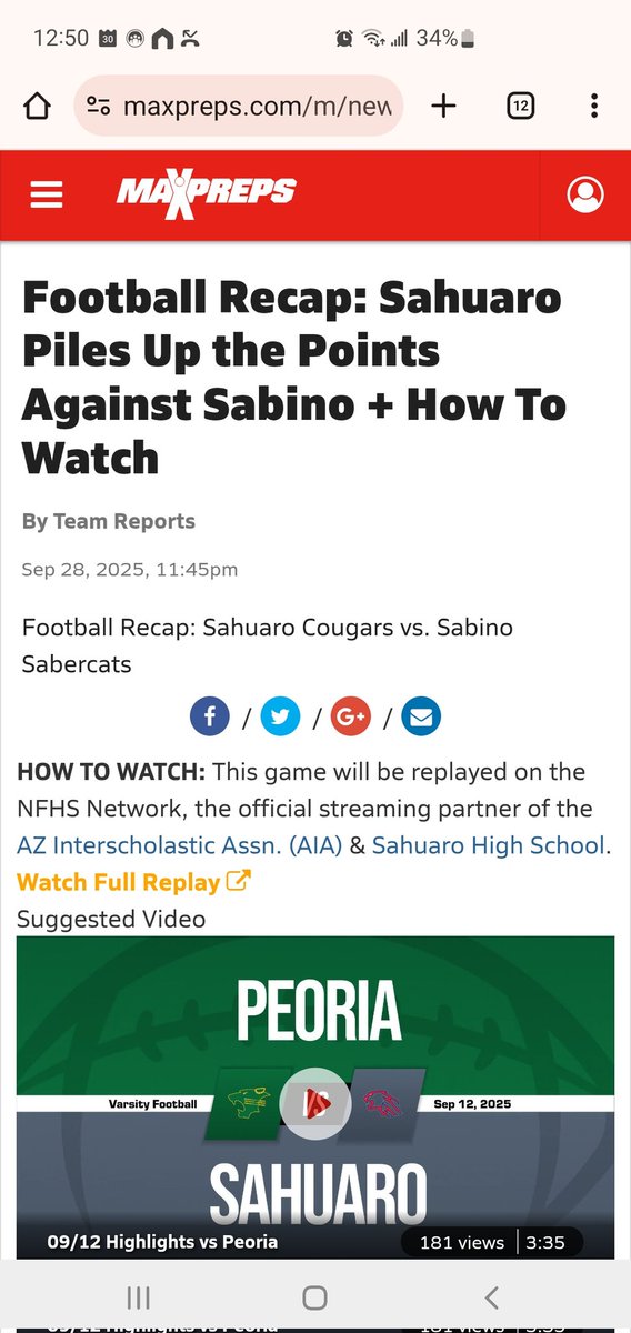 Blessed to get mentioned 🙏 big thanks to my coaches &amp; teammates  <a href="/Bigfella57/">Al Alexander</a> <a href="/SahuaroF/">Sahuaro Football</a> <a href="/athletics_r/">Miguel Rivas R&R Athletics Football</a>  <a href="/MaxPreps/">MaxPreps</a>  #FridayNightLights #maxpreps