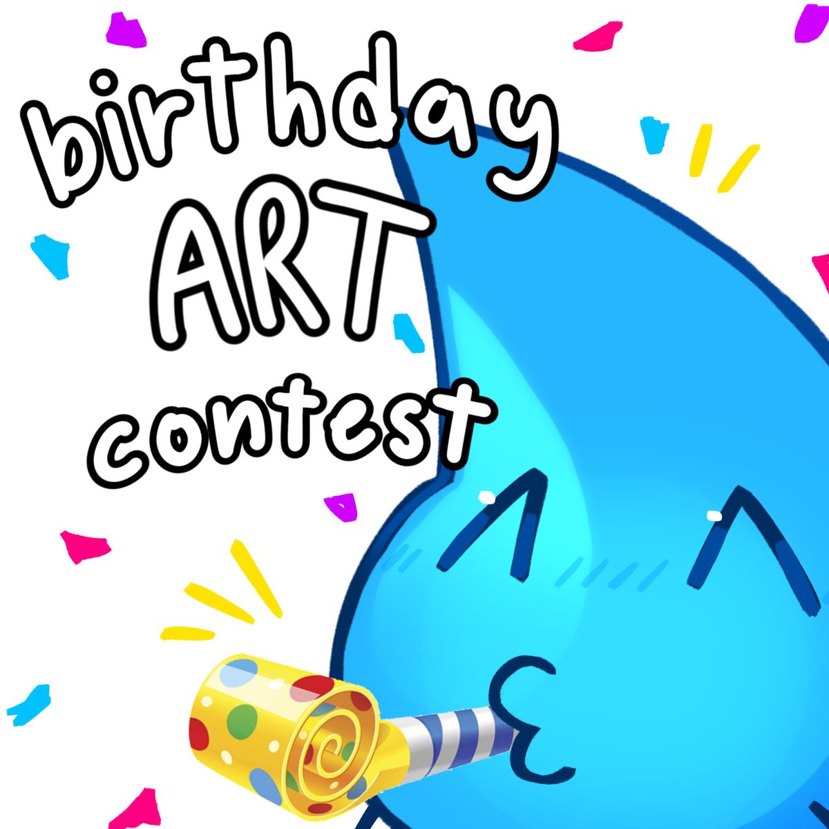 Teardrop_bfdi's tweet image. BIRTHDAY ART CONTEST!!  more info in comments! 1/6🧵💧
