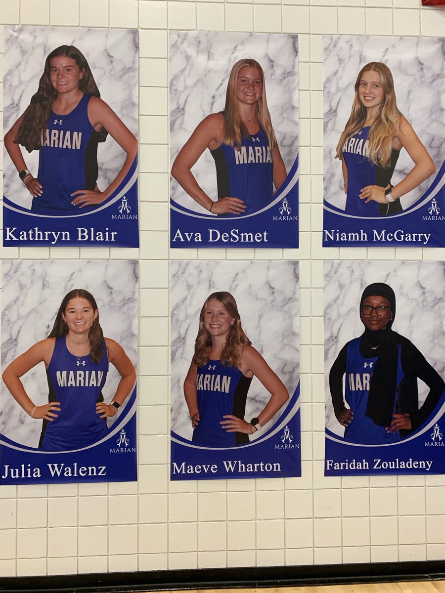 Today is the day to honor our six seniors!!!  They are great workers and great leaders.  They have helped make our team better.  We know they will go on in life and accomplish great things!!!