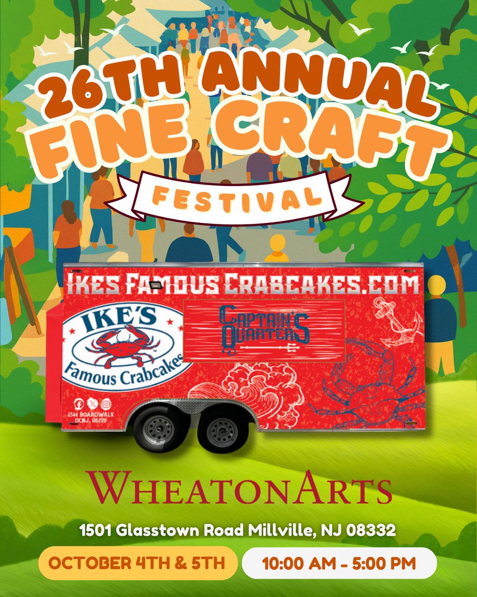 IkesFamousCC's tweet photo. Ike’s is popping up at the 26th Annual Festival of Fine Craft! ✨
We’re bringing the food you love to a weekend filled with 150+ artists &amp; craftspeople, live music, family art activities, a Beer &amp; Wine Garden, and so much more. 🎶🎨🍷
Join us there on October 4th-5thfrom 10am-5pm https://t.co/AUXHVlGZde