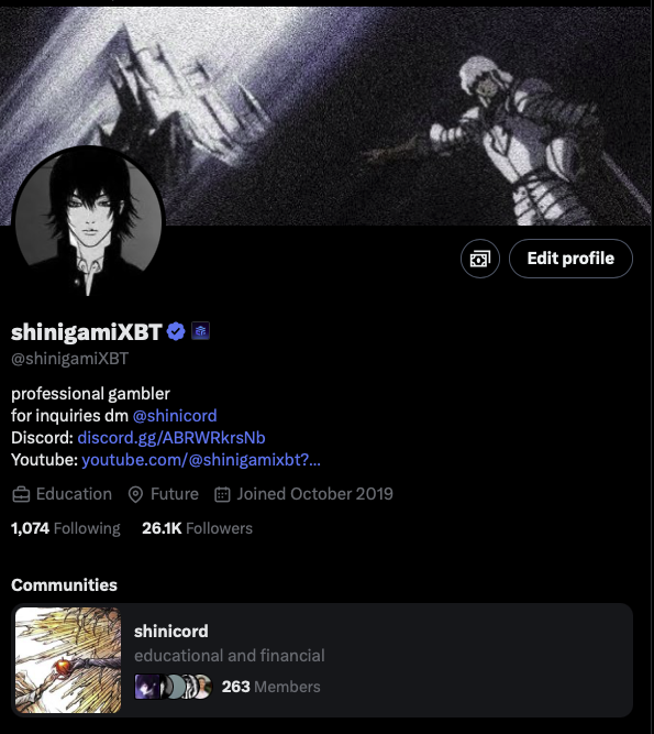 shinigamiXBT's tweet photo. posting out explanations and answers to every question posted in @shinicord community, can join through my bio

would love to see more stories and queries there to reply too :))

https://t.co/2JaK1zSxbz https://t.co/X4dowUTImM