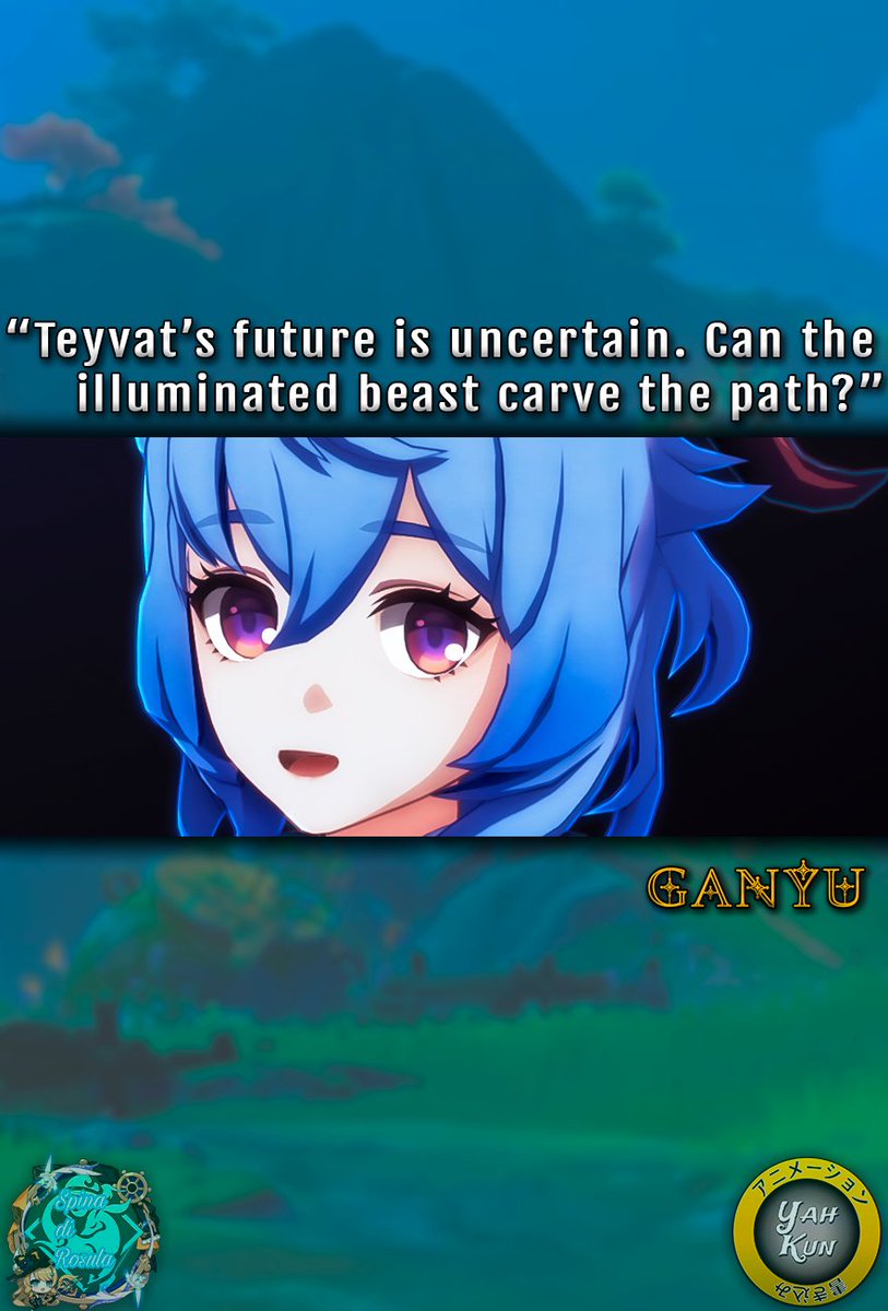 Qilin Story - New path

I´m cooking a new animated production

Atte.: ~Yah-Kun 🎥 ✍️

#mmd #ganyu #GenshinImpact #3dart #fanart #甘雨   #原神  #fanfic