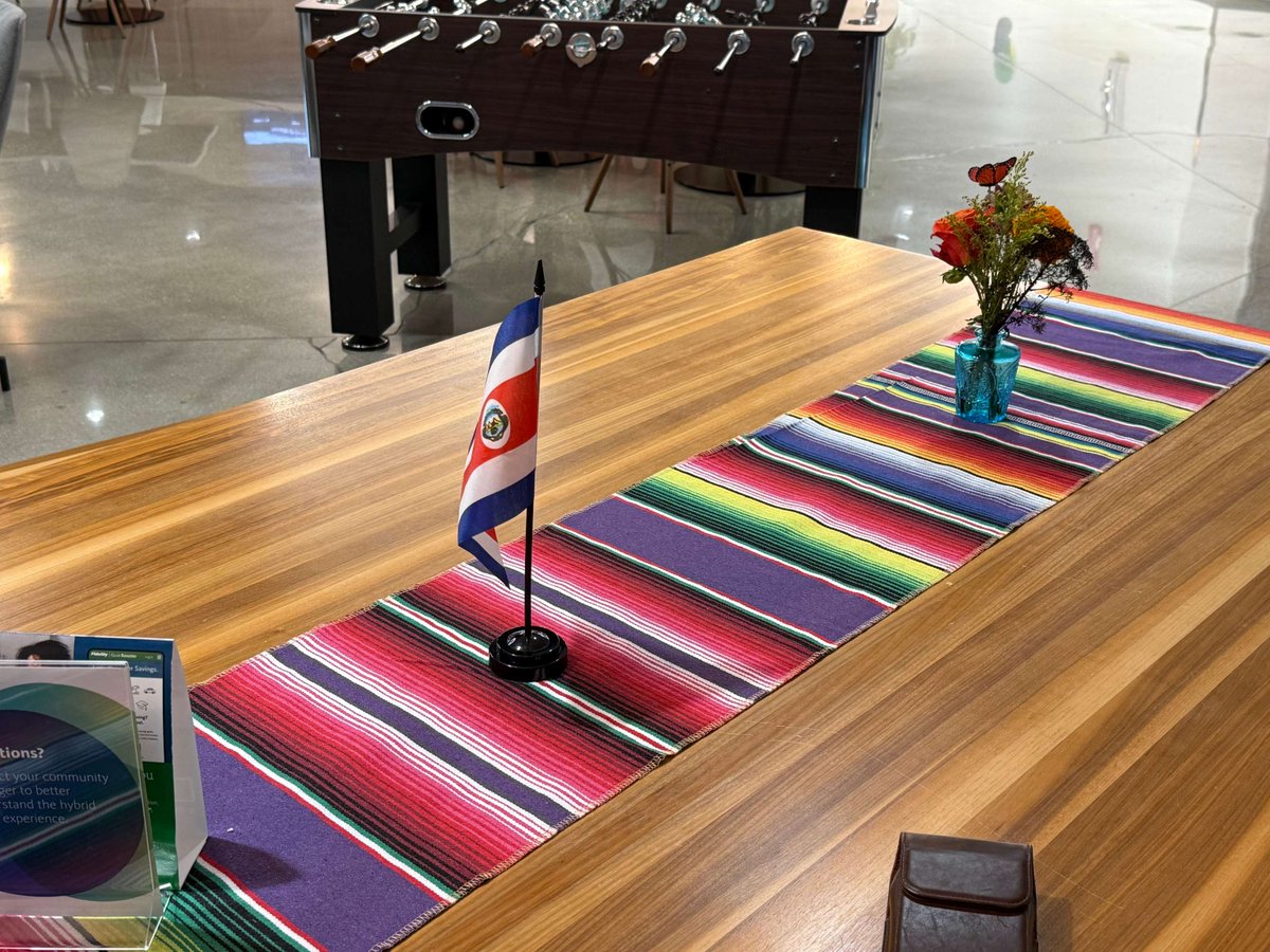 This Hispanic Heritage Month, we're celebrating the dynamic cultures and influential symbols of the Hispanic and Latinx communities. The common areas of our offices are filled with national flags, exhibition labels of famous artwork, and traditional decor to honor this vibrant