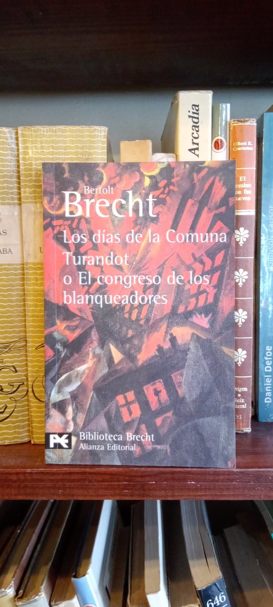 Dos obras teatrales de posguerra de Brecht. ($200)