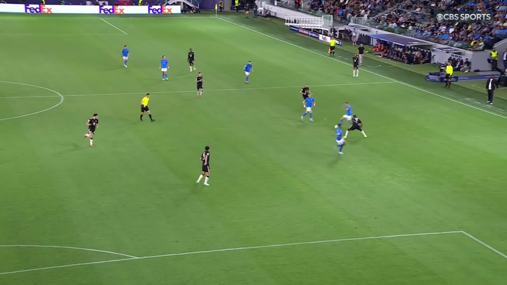 Mislav Oršić with a stunner to score Pafos FC's first #UCL proper goal 😤🔥