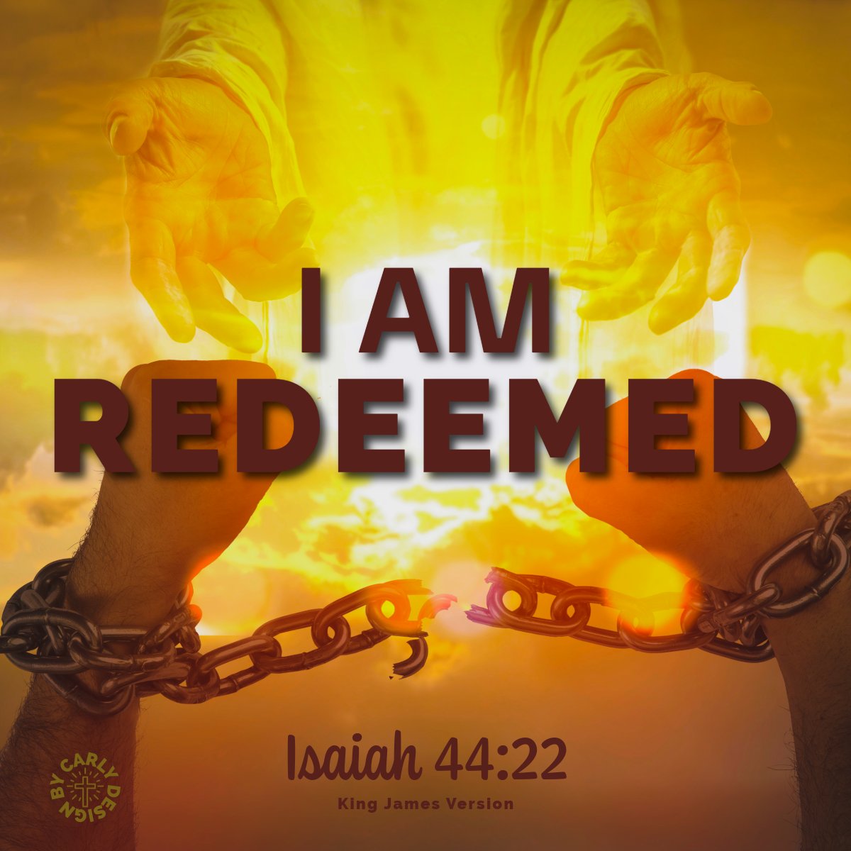 “I have blotted out, as a thick cloud, thy transgressions, and, as a cloud, thy sins: return unto Me; for I have redeemed thee.”

Isaiah 44:22 (KJV) 👑