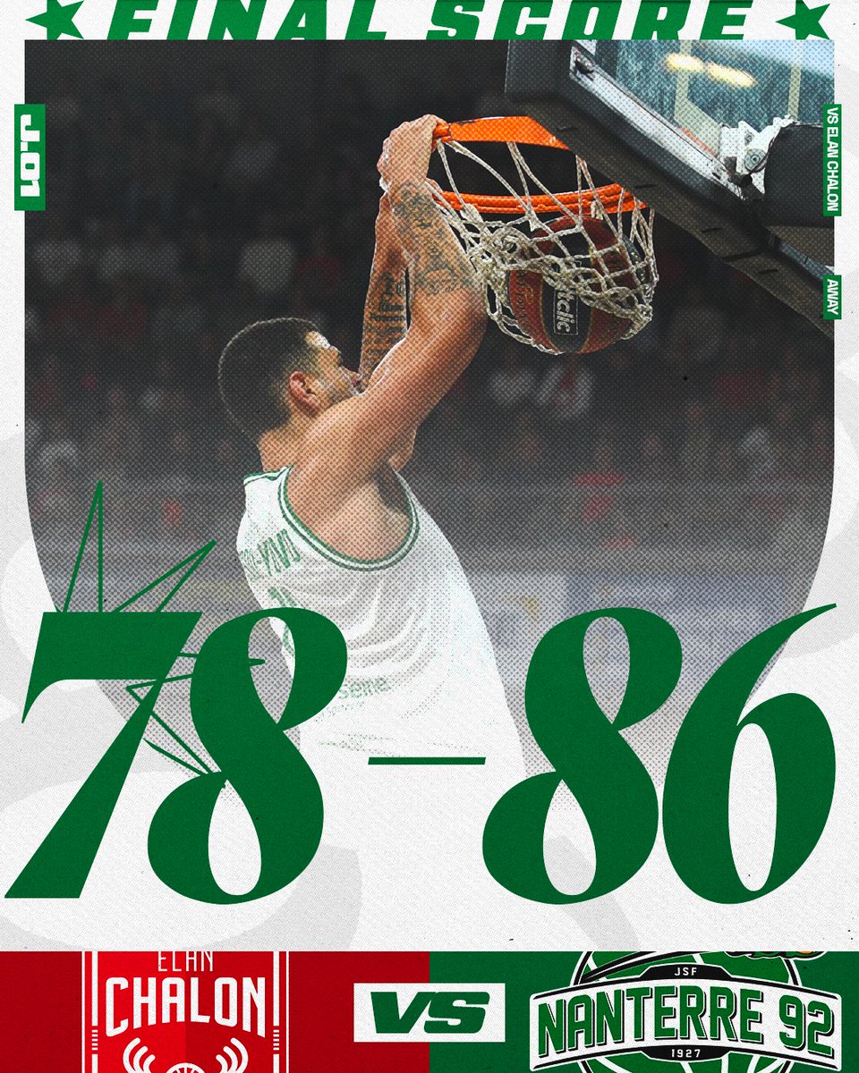 Nanterre 92 (@nanterre92) on Twitter photo Une victoire de caractère pour entamer cette nouvelle saison ! 😤💪
Nos Nanterriens s'imposent 78 à 86 sur le terrain de l'<a href="/ELANCHALON/">Elan Chalon</a> et se préparent au mieux avant la réception du <a href="/BCMBasket/">BCM Basketball</a> ce samedi à la maison. Une victoire de caractère pour entamer cette nouvelle saison ! 😤💪
Nos Nanterriens s'imposent 78 à 86 sur le terrain de l'<a href="/ELANCHALON/">Elan Chalon</a> et se préparent au mieux avant la réception du <a href="/BCMBasket/">BCM Basketball</a> ce samedi à la maison.