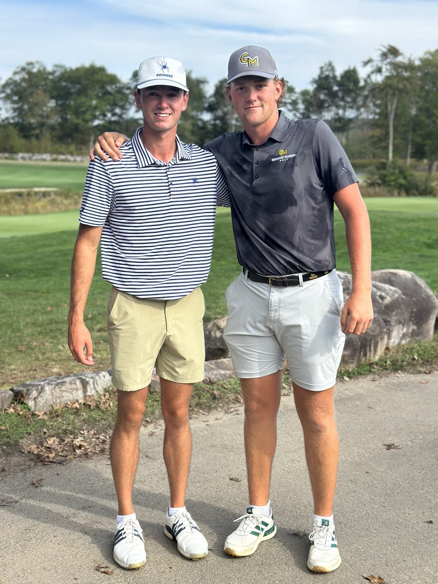 Riverside alum—Drew Carlin (U of Richmond) and Vaughn McMeans (George Mason U) competed at the Nemacolin Golf Invitational which finished today.  Vaughn won the entire tournament !!  Congratulations