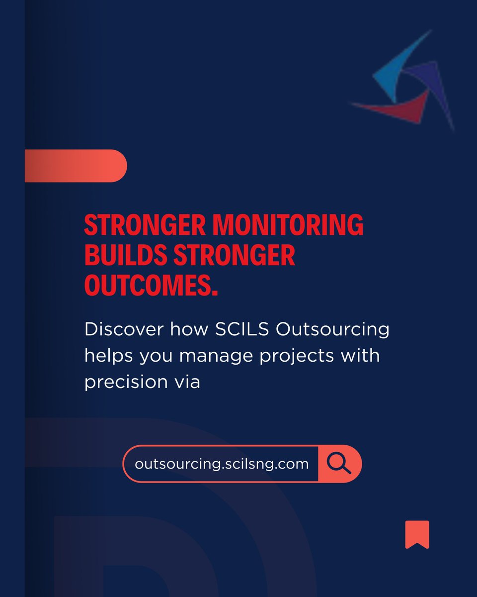 scilsmanagement's tweet image. Explore how SCILS Outsourcing supports businesses with project planning and monitoring outsourcing.scilsng.com

Call/WhatsApp/SMS at +2348105426284, +2348162625986

#SCILSOutsourcing #BusinessGrowth #OutsourcingSolutions #ProjectPlanning #ProcessOptimization #EmployeeDevelopment…