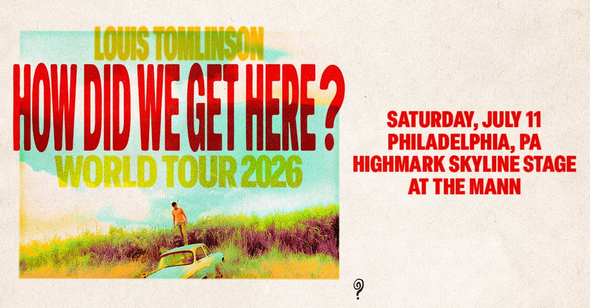 JUST ANNOUNCED 🍋 <a href="/Louis_Tomlinson/">Louis Tomlinson</a> brings the How Did We Get Here? World Tour to the Highmark Skyline Stage on July 11, 2026! Tickets on sale Friday, October 10 at 10AM.