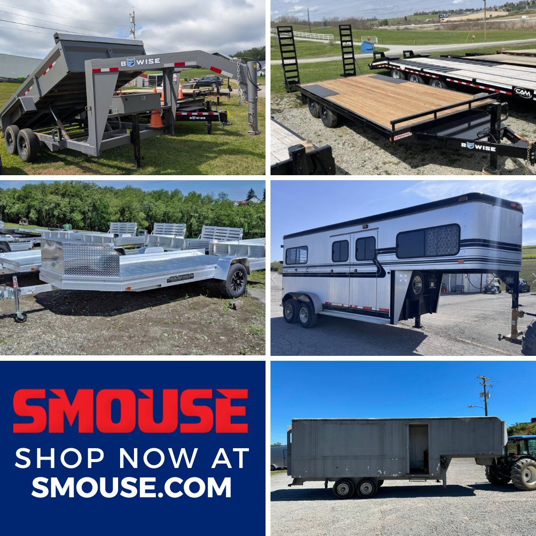 SmouseTrailers's tweet image. A new trailer isn't always the answer. We have a great selection of high-quality used trailers that are ready to get the job done. Check our website for current inventory! #UsedTrailer #BargainHunter #TrailerForSale #ShopLocal