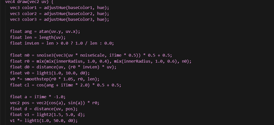 YasharkaB's tweet photo. To everyone saying 'High school math is useless'…

 Tell that to my orb effect powered by trigonometry &amp; vectors 😎

✨

 #MathInAction #VectorsFTW #TrigMagic #GameDevLife #CodingIsArt #MathIsLife #RealWorldMath #HighSchoolMath #Adulting101 #STEMLife https://t.co/UfyUuXX7Hv