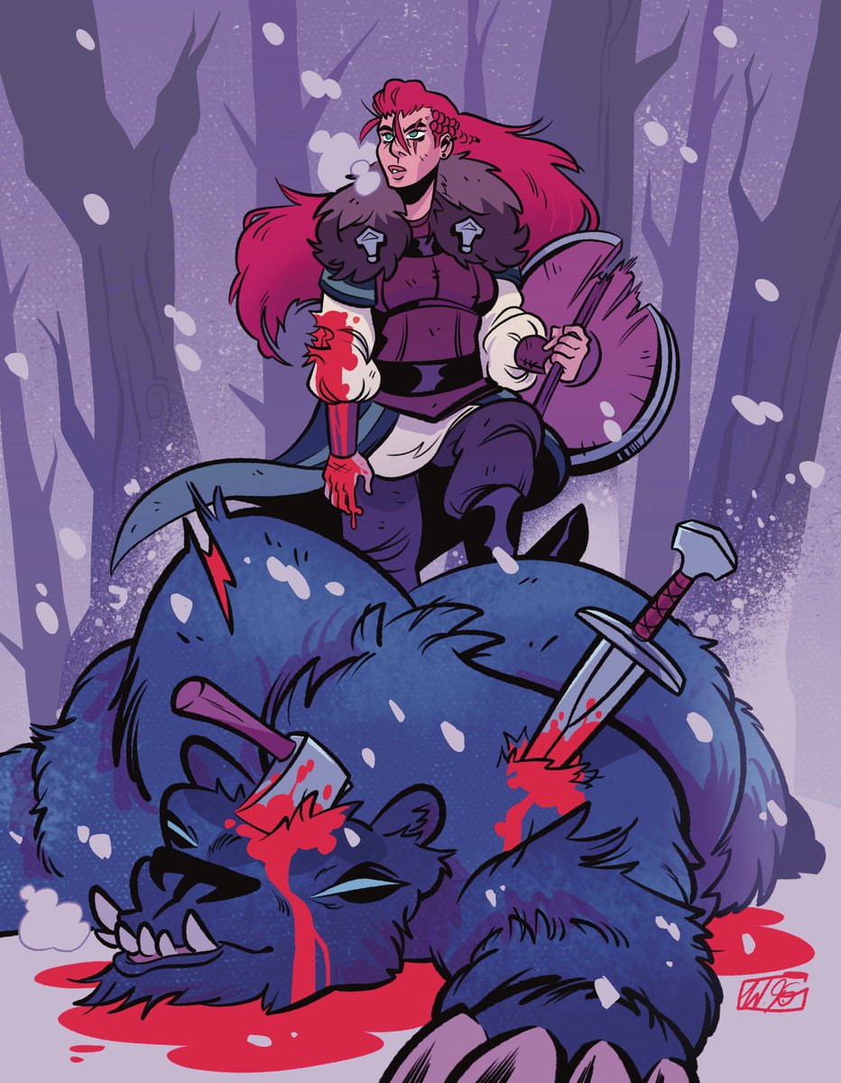 Winiberto J. Garcia (@supcheesebag) on Twitter photo Extremely proud to say I had the honor to work with the amazing <a href="/AsaWheatley/">Asa Wheatley @ Tbubs C47 DSTLRY HALL</a> on a pin up for Book Five of Shield Maiden!! Go check out the kickstarter to get your copy!
kickstarter.com/projects/asawh… Extremely proud to say I had the honor to work with the amazing <a href="/AsaWheatley/">Asa Wheatley @ Tbubs C47 DSTLRY HALL</a> on a pin up for Book Five of Shield Maiden!! Go check out the kickstarter to get your copy!
kickstarter.com/projects/asawh…