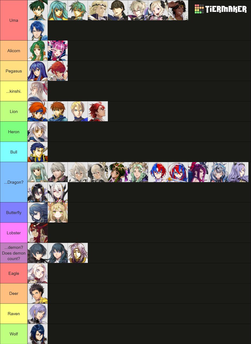anyways. here's my prediction/ideas on what'd be cool for when they appear in shadows. if they're not on the list it means i don't know